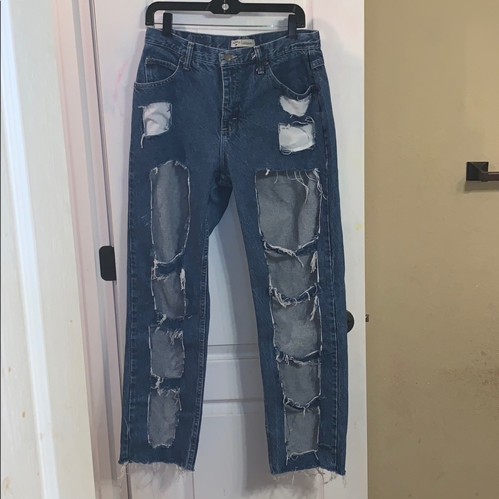 High waited Custom cut denim by me